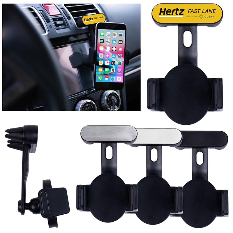 Universal Phone Vent Mount with Qi Wireless Charging