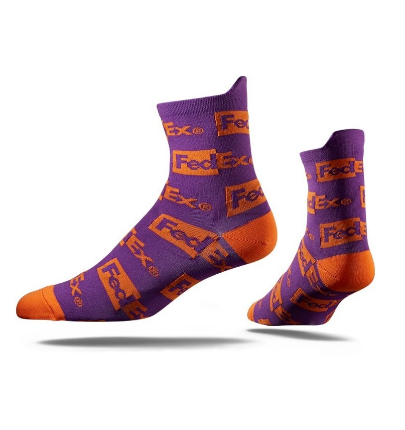 Strideline Full-Color Economy Knit-In Mid-Length Socks