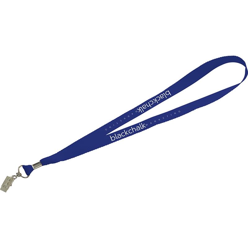 3/4" Lanyard with Swivel Bulldog Clip