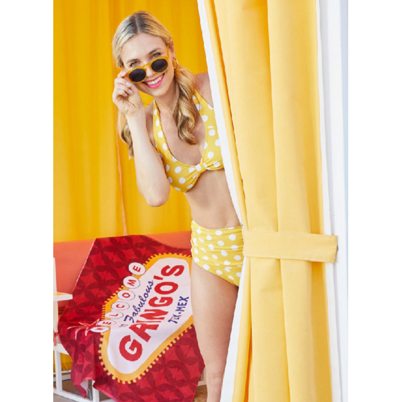 Full-Color Plush Beach Towel - 40