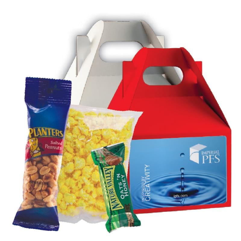 Assorted Snacks in Full Color Box 6" x 4" x 4" image