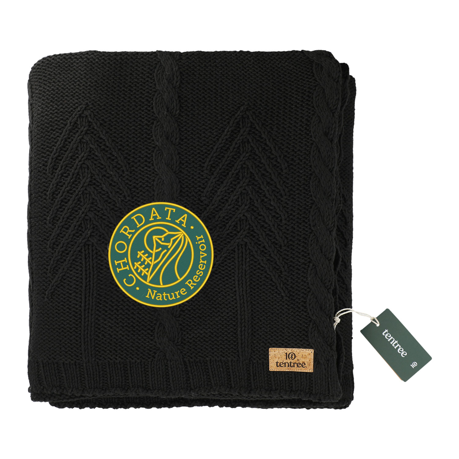Tentree® Organic Cotton Cable Blanket - 60
