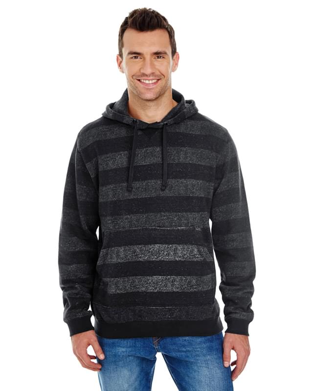 Burnside® Printed Stripe Marl Pullover -  Unisex