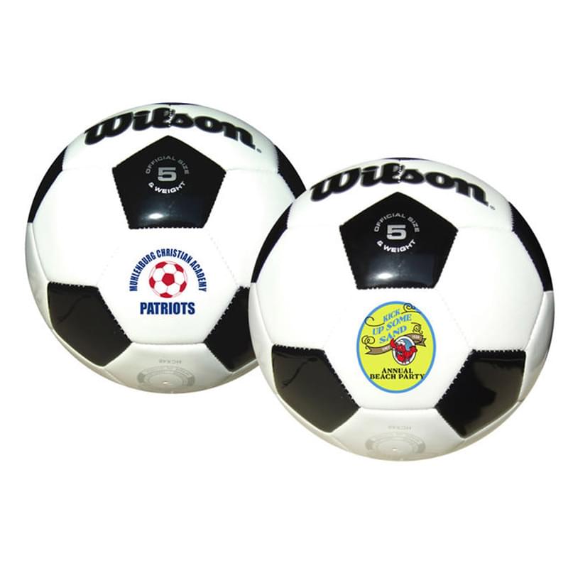 Wilson® Premium Synthetic Leather Soccer Ball - 27"