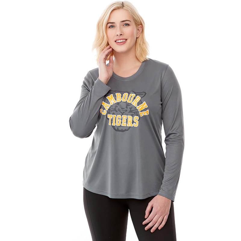Elevate Polyester Performance Long Sleeve T-Shirt - Women