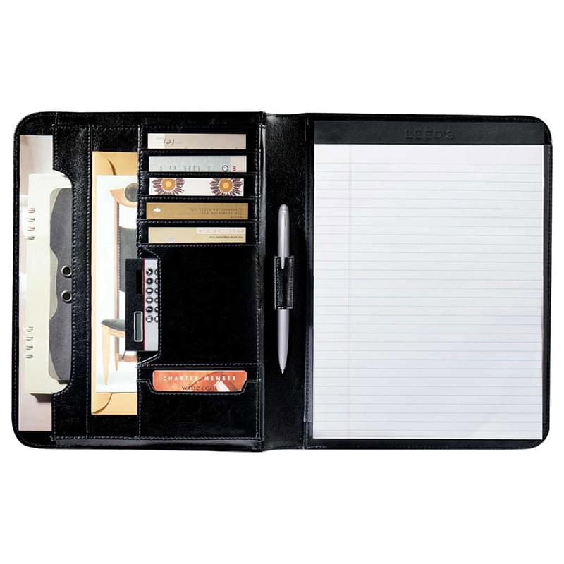 Italian Leather Writing Padfolio - 11