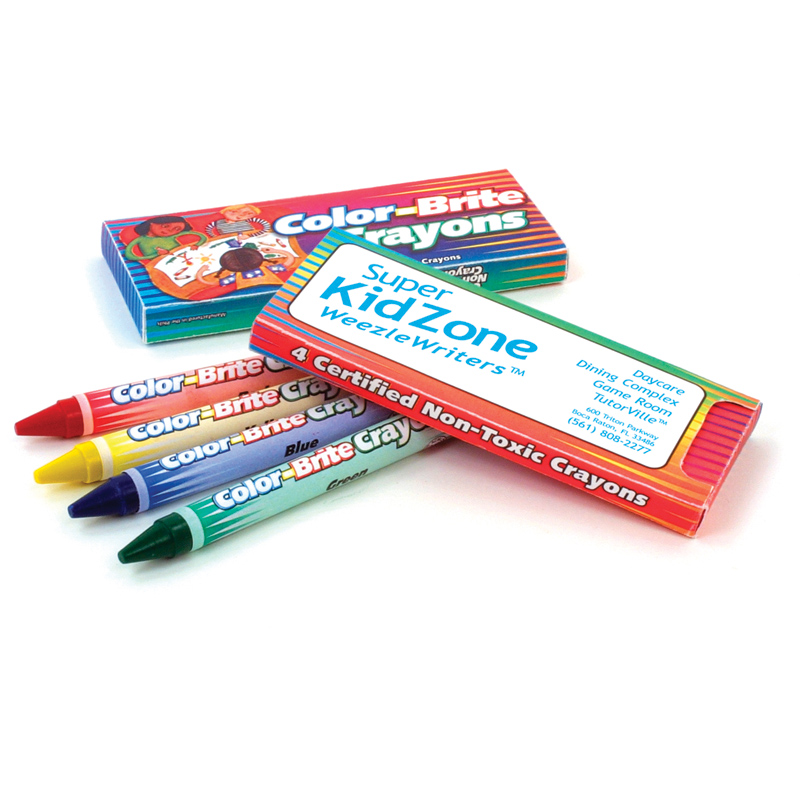 4-Pack Color-Bright Crayons