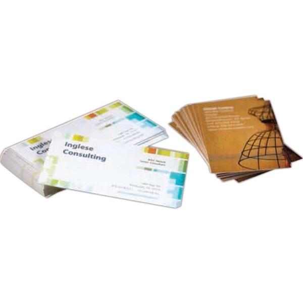 Full-Color Premium 2-Sided Business Cards - 3.5" x 2" - Bulk