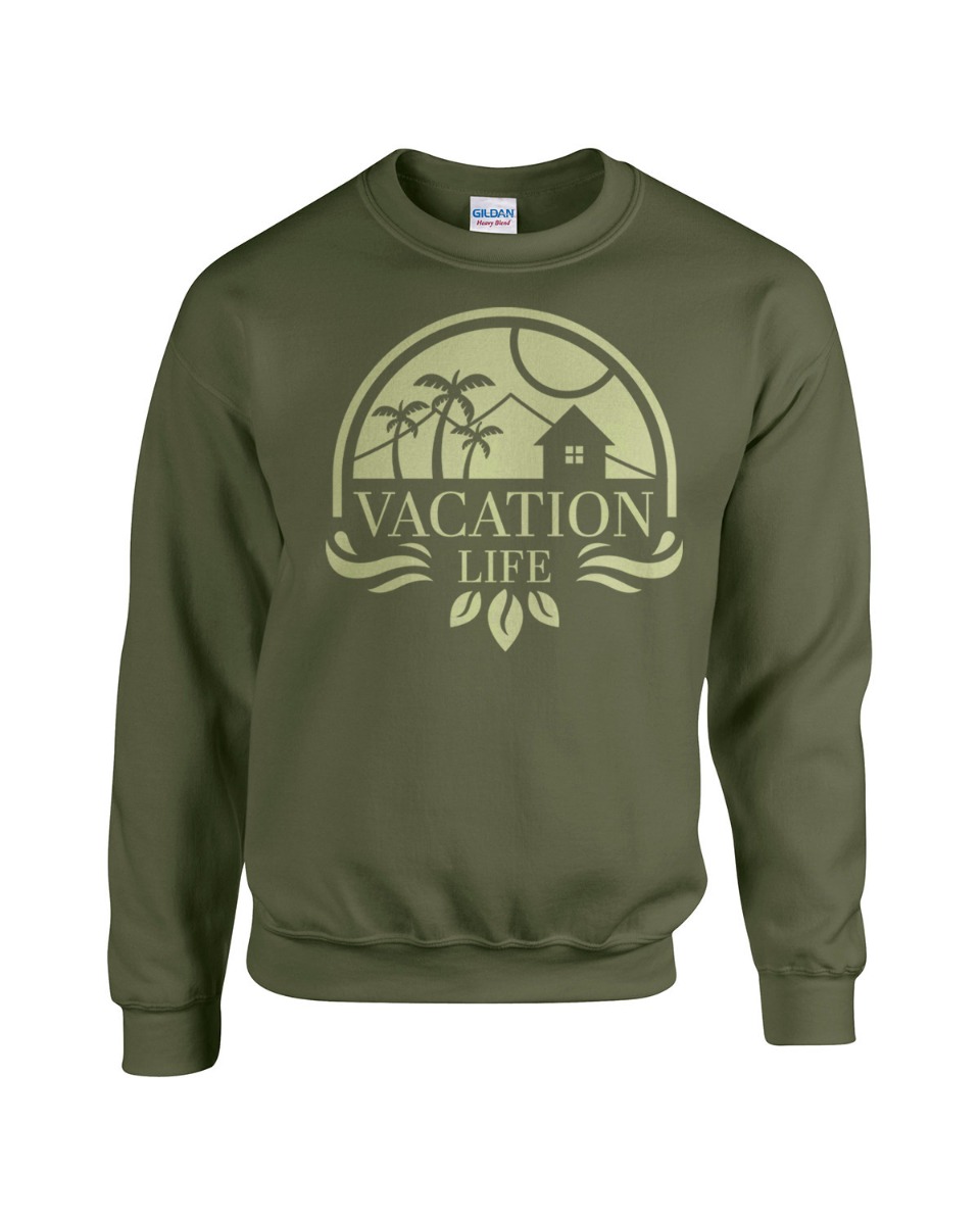 Gildan® Adult Heavy Blend™ Fleece Crew Sweatshirt.