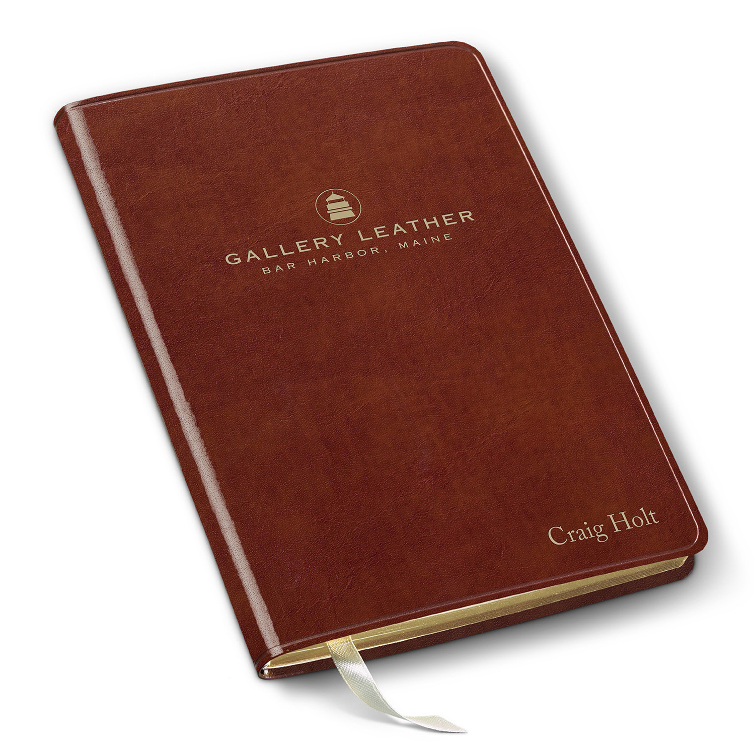 Gallery Leather Ruled Desk Journal – 8” x 5.5” image