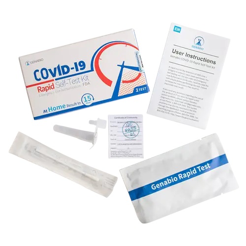 Genabio® COVID-19 Rapid Self-Test Kit - 2 Test per Box (priced per test)