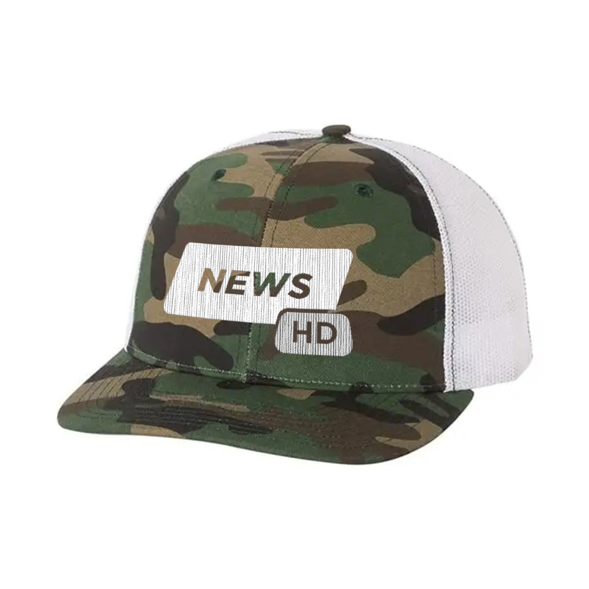 Richardson® 112P Patterned Snapback Trucker Cap