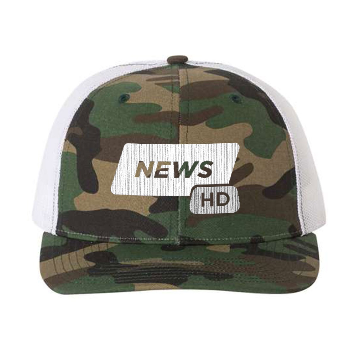 Richardson® 112P Patterned Snapback Trucker Cap