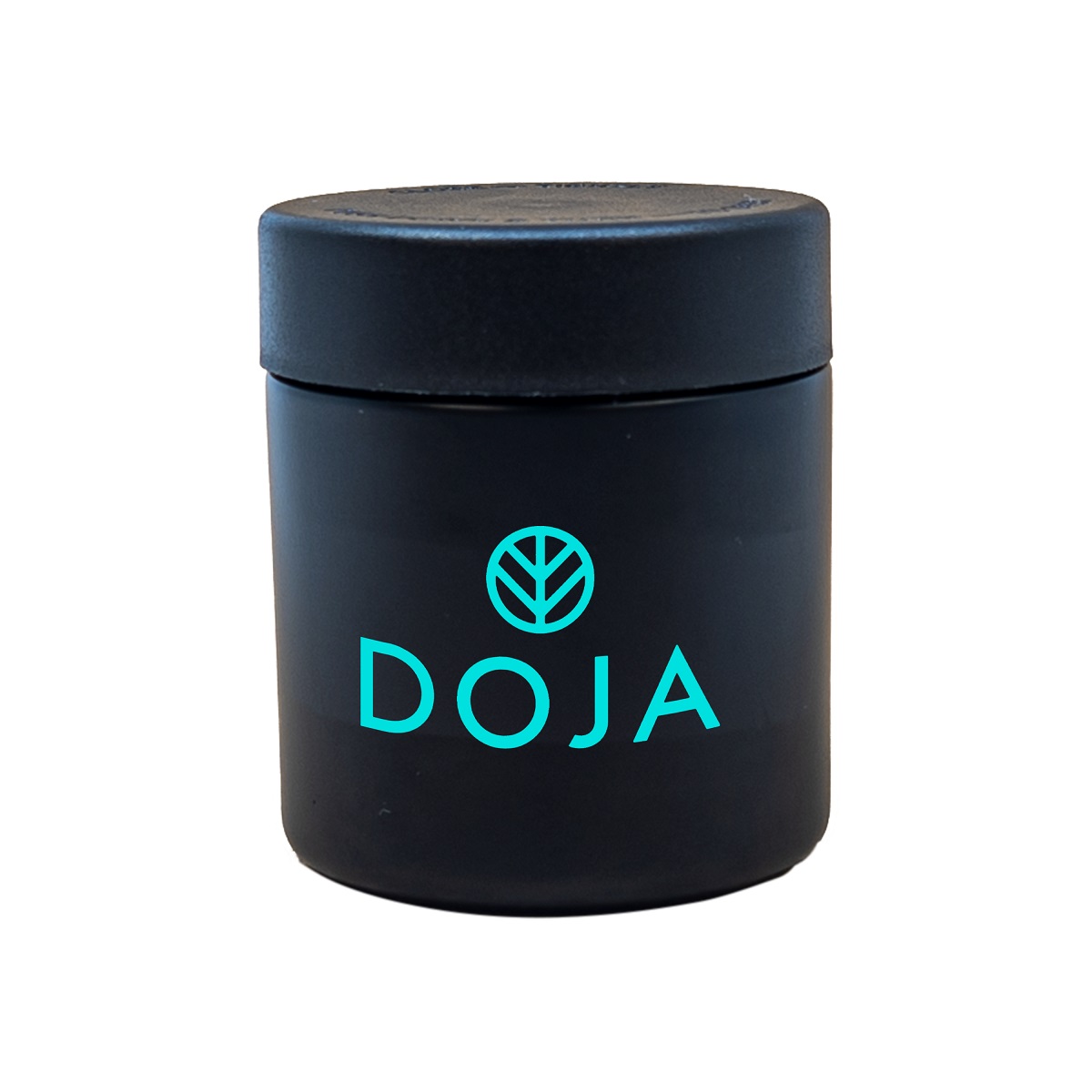 3 oz. Black Glass Jar