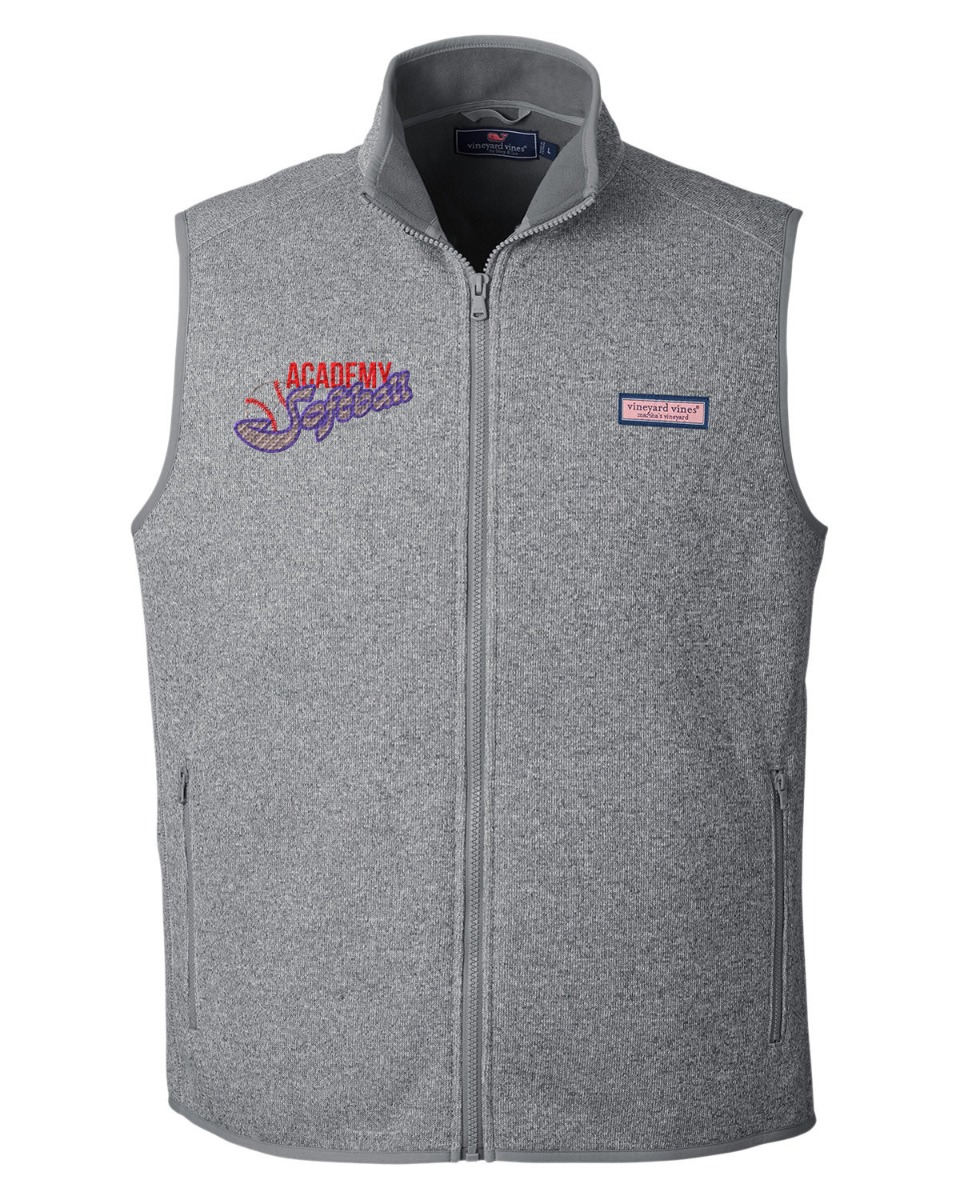Vineyard Vines&reg; Mountain Sweater Fleece Vest - Men image
