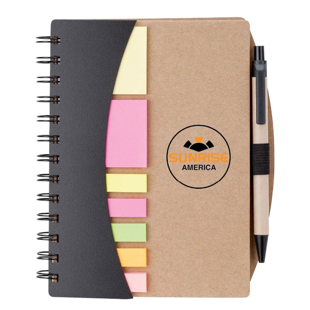 Junior Notebook with Pen, Flags & Sticky Notes image