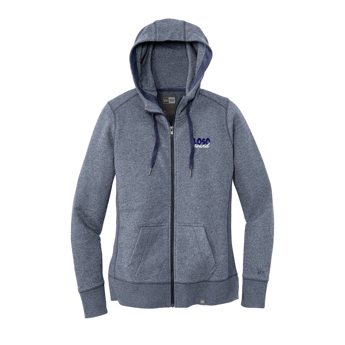 New Era® French Terry Full-Zip Hoodie Sweatshirt - Women