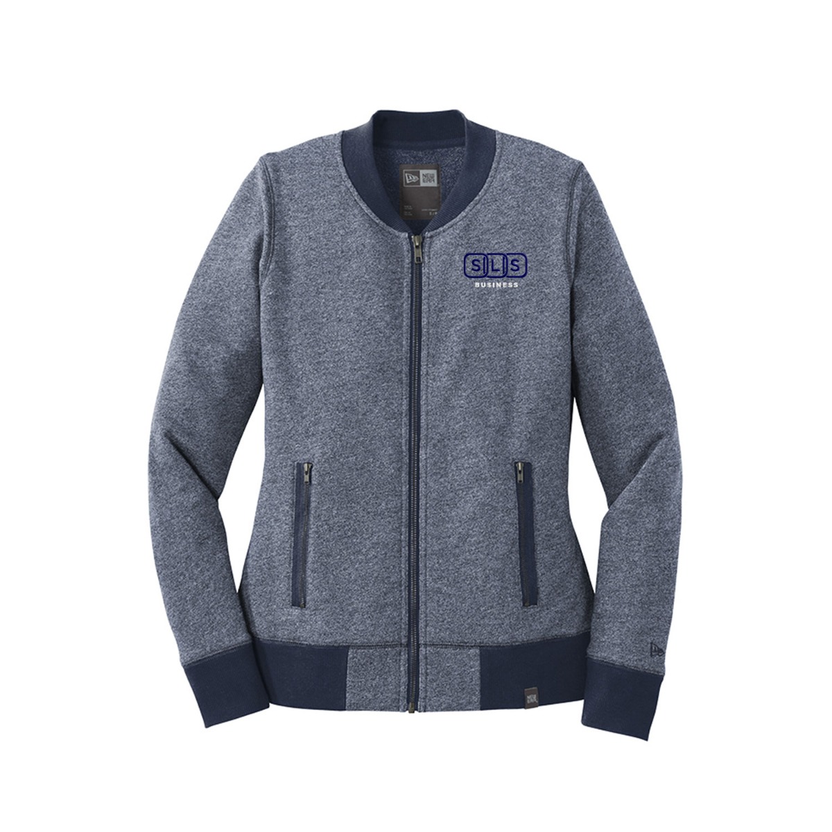 New Era® French Terry Full-Zip Baseball Jacket - Women