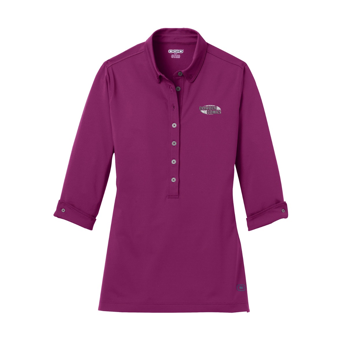 OGIO® 3/4-Length Sleeve Performance Polo - Women image