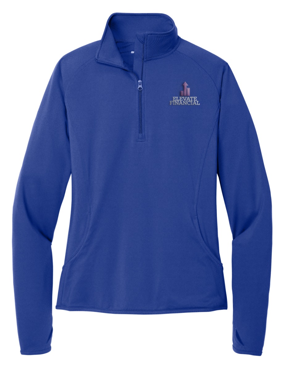 Sport-Tek® Sport-Wick® Stretch 1/4-Zip Pullover - Women