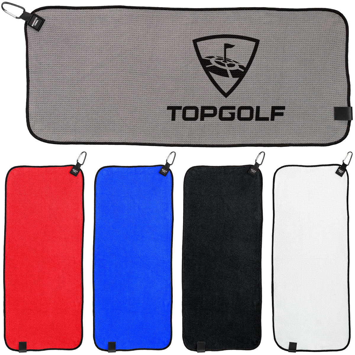 Magnetic Waffle Golf Towel - 12
