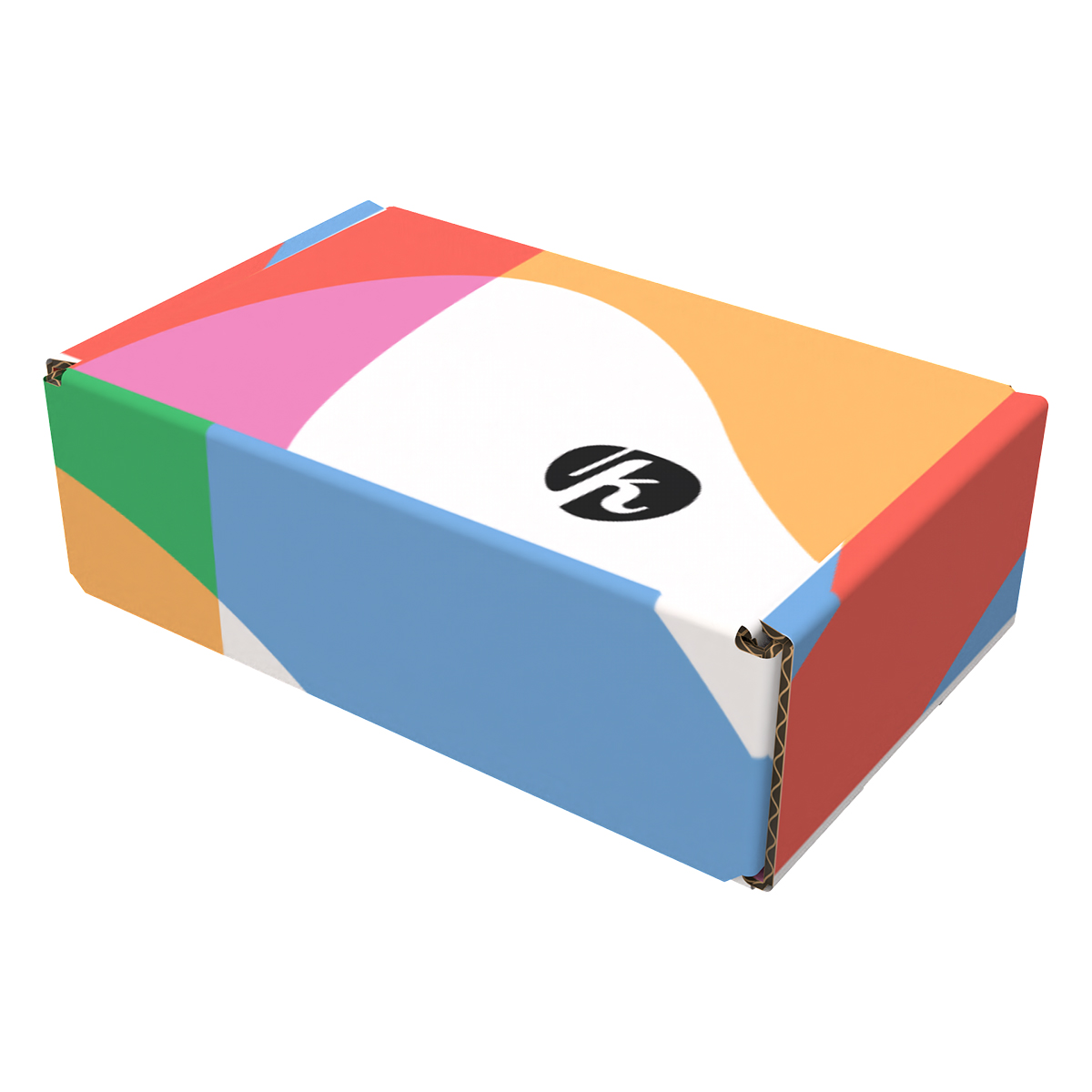 Full-Color E-Flute Corrugated Mailer Box - 5" x 3" x 1.5"