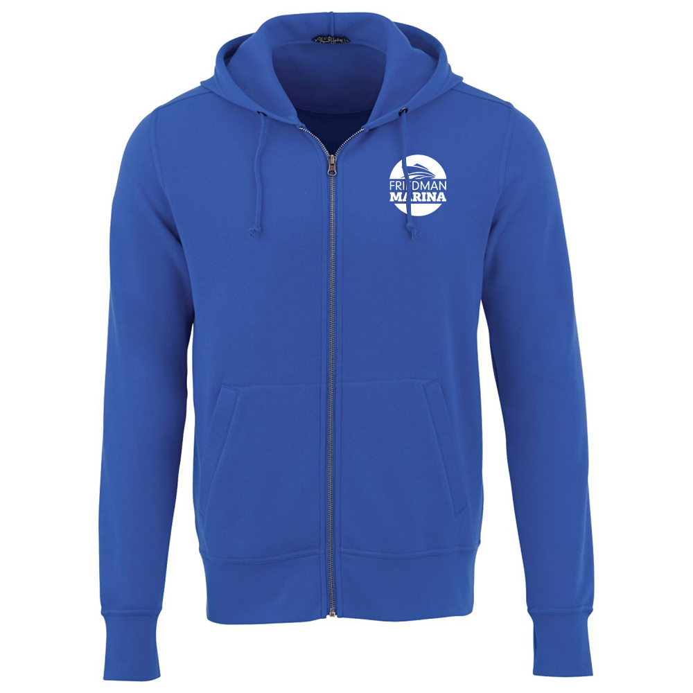 Elevate Fleece Full Zip-Up Hooded Sweatshirt - Men image
