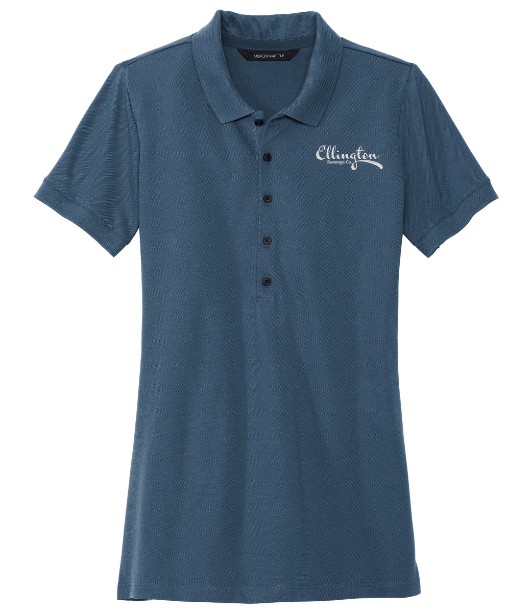 Mercer+Mettle™ Stretch Heavyweight Pique Polo – Women image