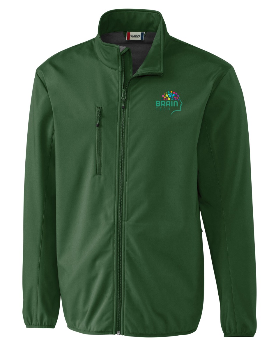 Clique Trail Stretch Softshell Full Zip Jacket - Men