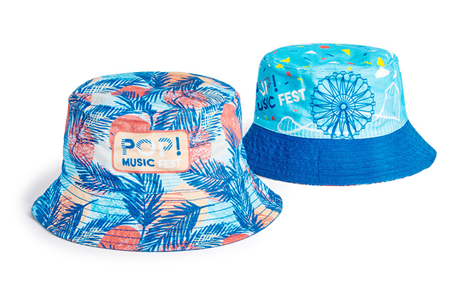 Full Color Cotton Reversible Bucket Hat
