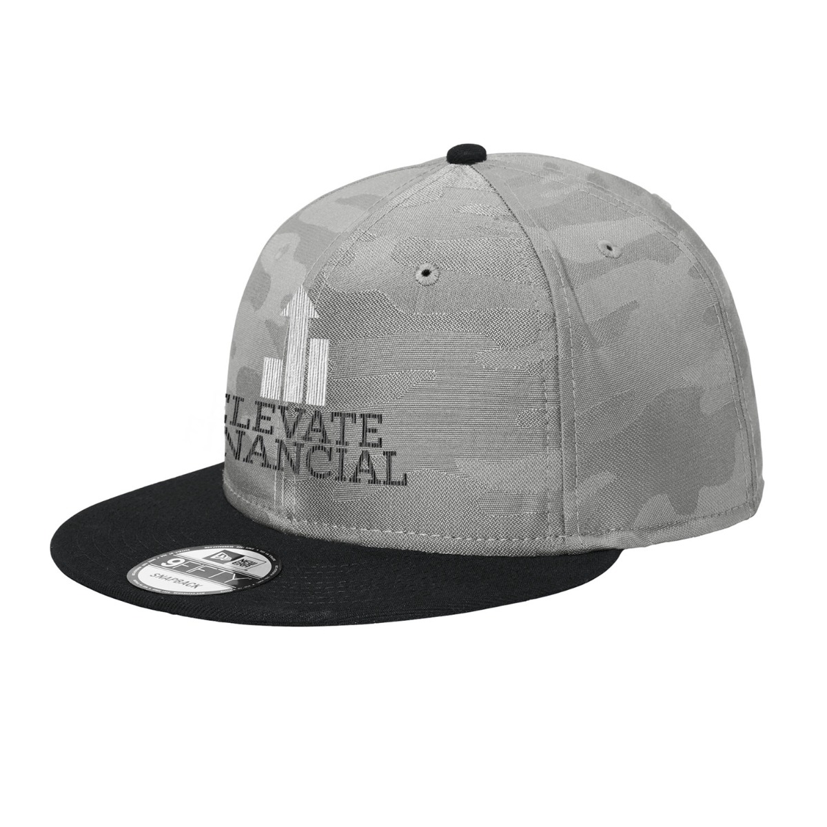 New Era® Camo Flat Bill Snapback Cap