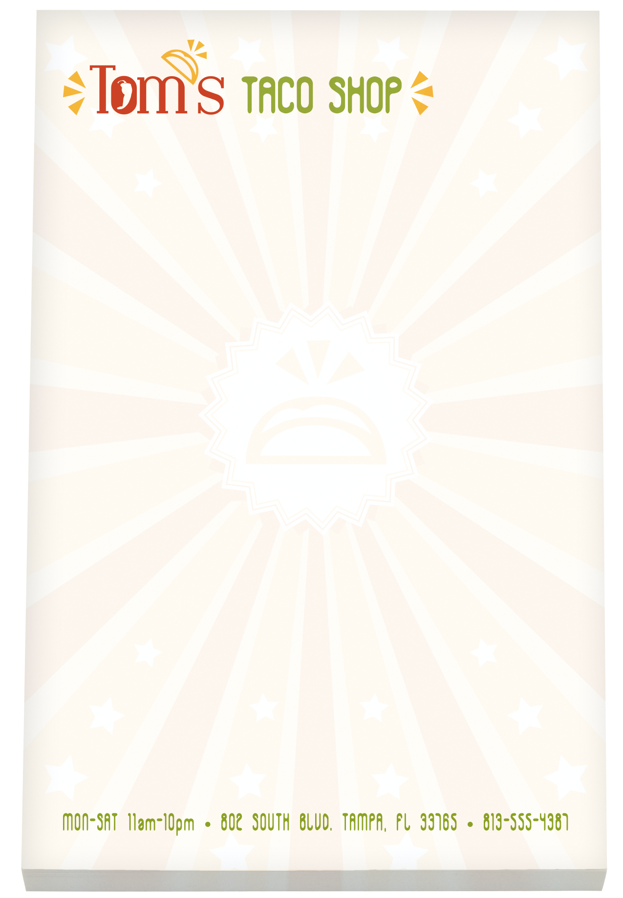 Souvenir® 4" x 6" Non-Adhesive Scratch Pad, 50 Sheet image