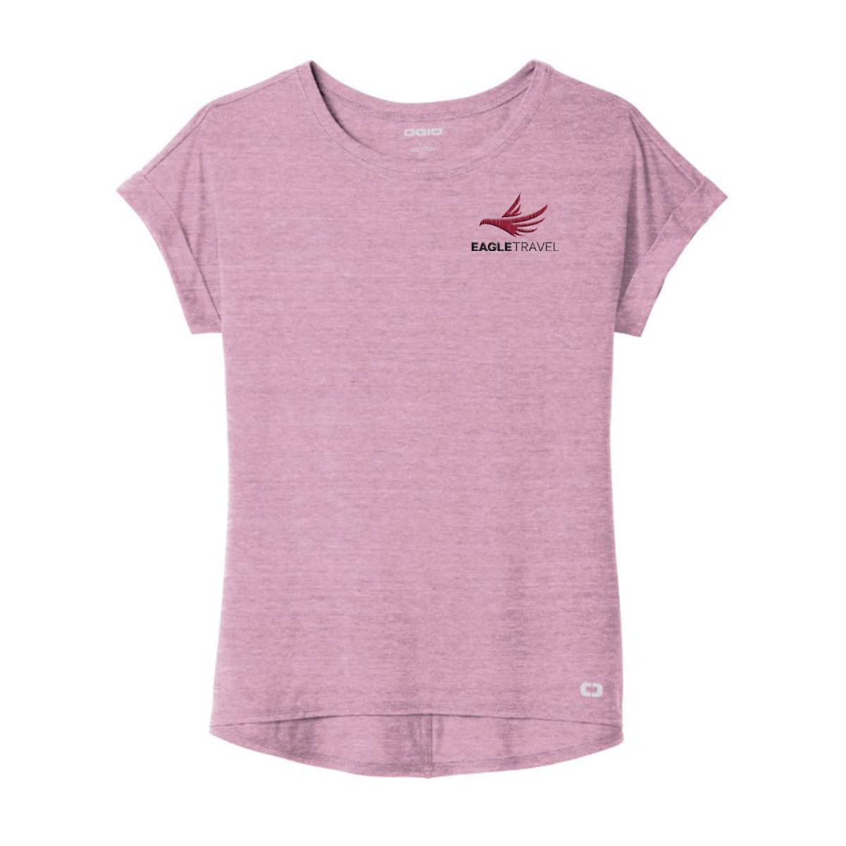 OGIO® Luuma Cuffed Short Sleeve T-Shirt - Women