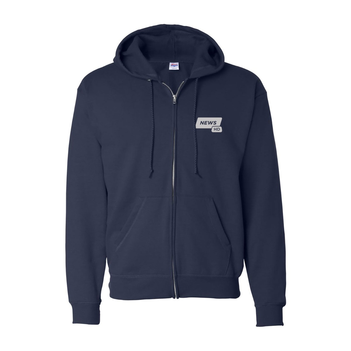 Hanes® EcoSmart® Full-Zip Hooded Sweatshirt