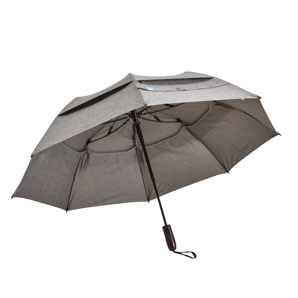 Vented Folding Fiberglass Shaft Golf Umbrella - 58