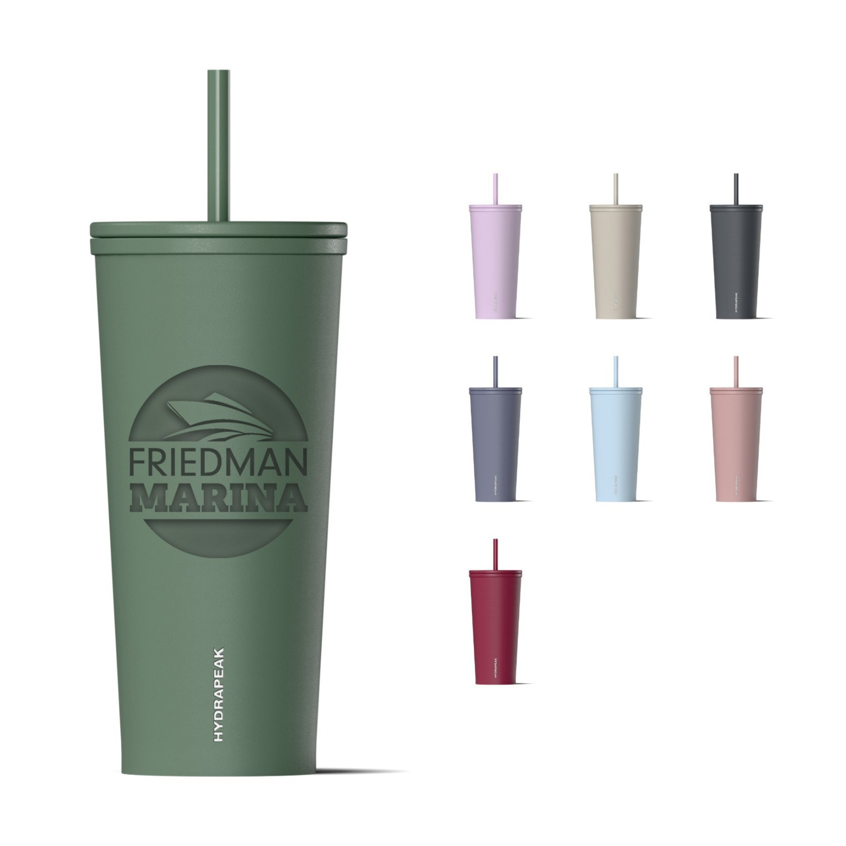 HydraPeak Journey Stainless Steel Travel Tumbler with Straw - 25 oz.