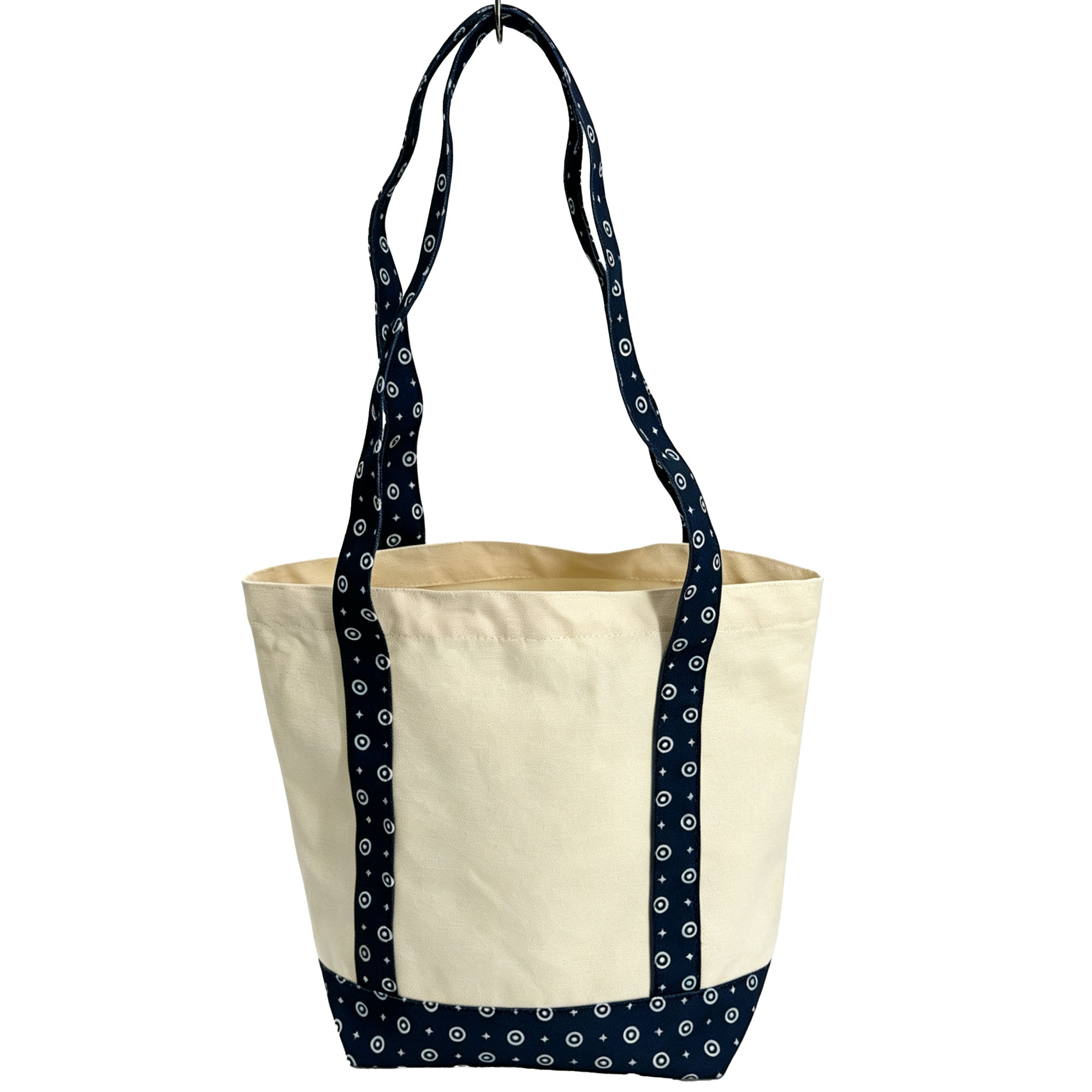 Canvas Tote Bag with Custom Handles & Trim