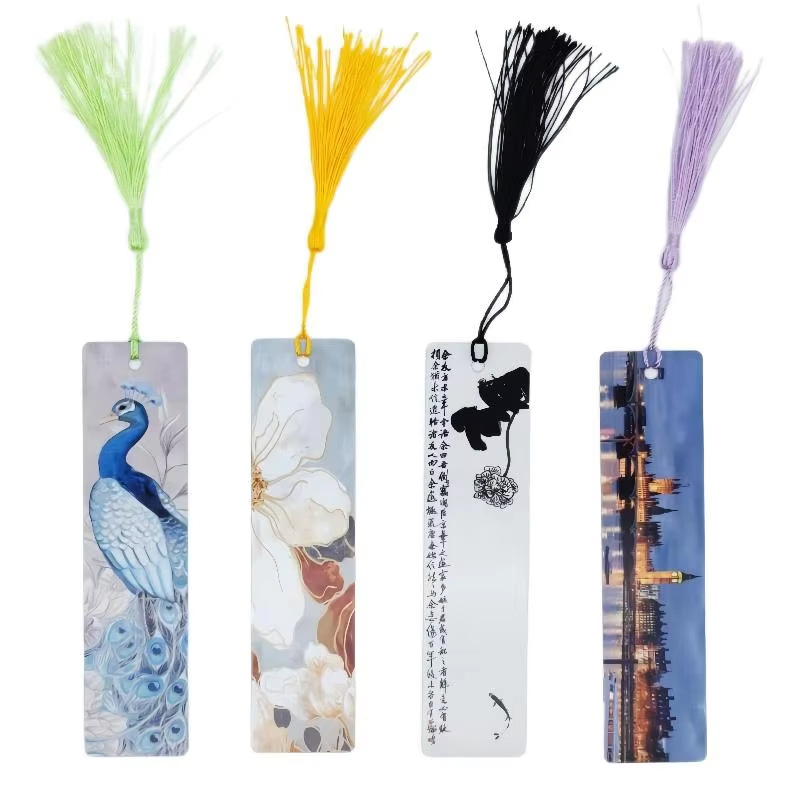 Full-Color Double-Sided Bookmark with Tassel