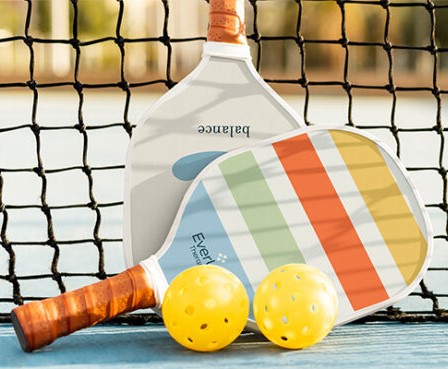 Full Color Pickle Ball Set