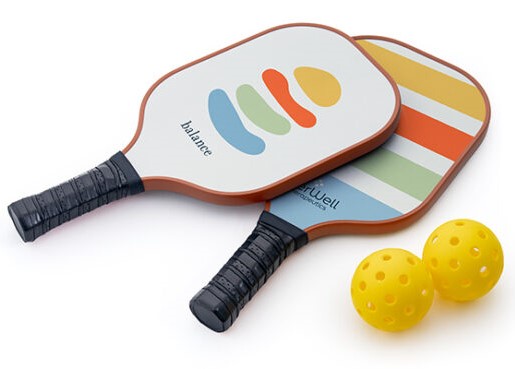 Full Color Pickle Ball Set image