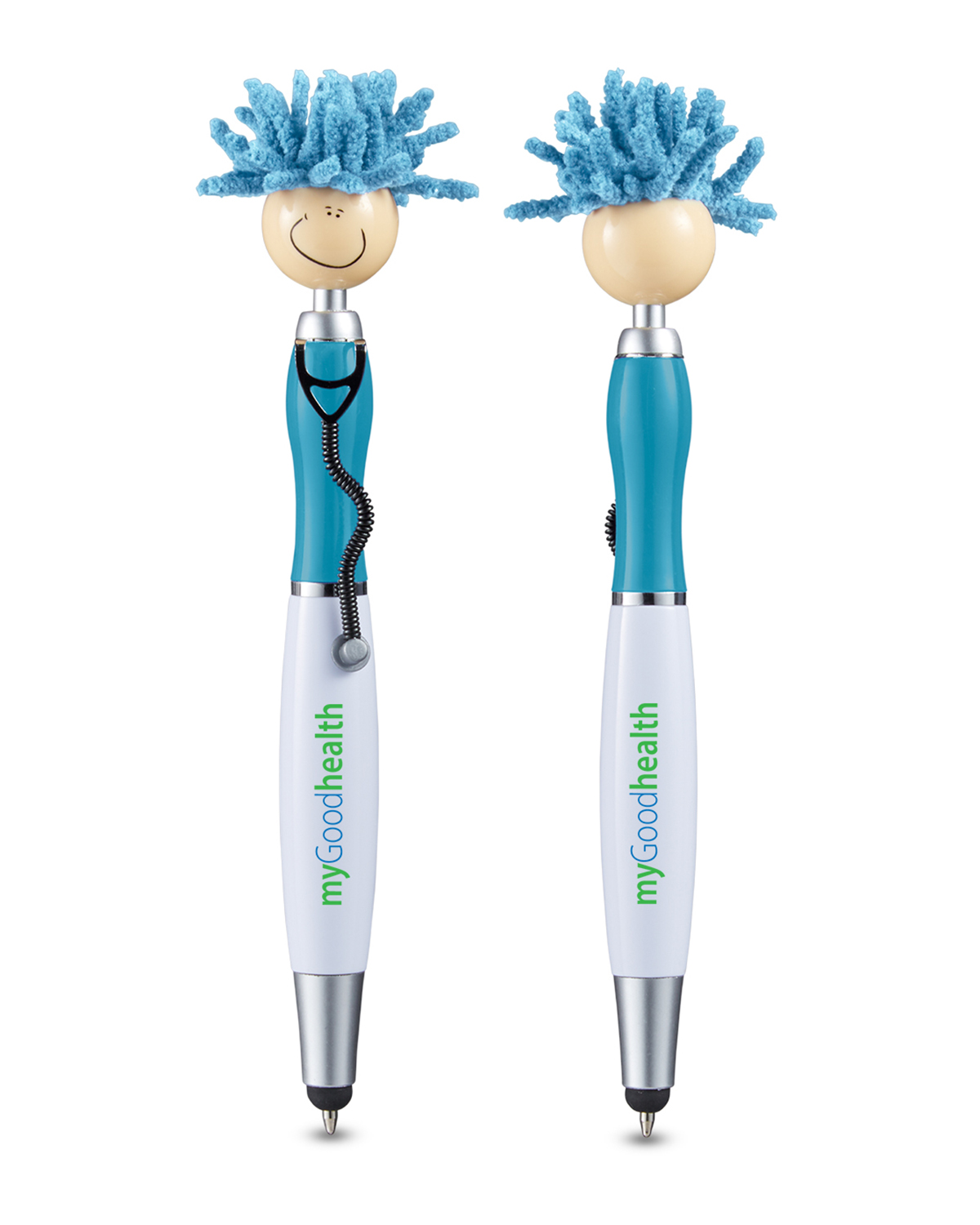 MopToppers® Screen Cleaner with Stethoscope Stylus Pen image