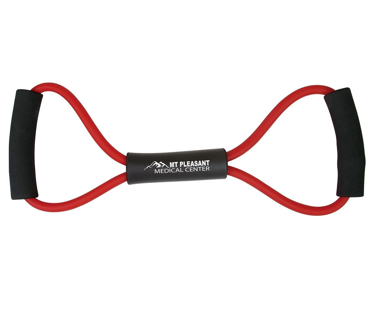 Latex Exercise Band with EVA Foam Handles