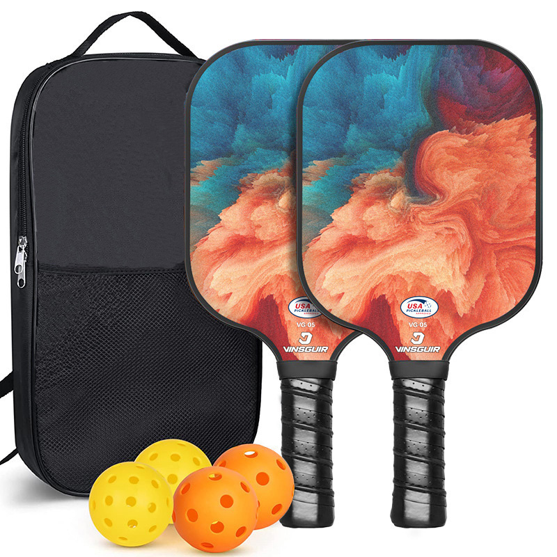 Full-Color Pickleball Paddle Game Set image