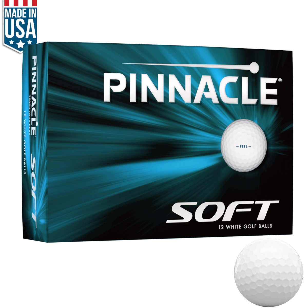 Pinnacle® Soft Golf Balls - Dozen