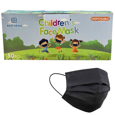 Disposable 3-Ply Protective Kids Face Mask with Ear Loops - $0.12