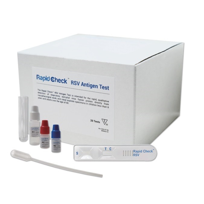 Rapid Check™ RSV Antigen Test - 20 Tests per Box (priced per test)