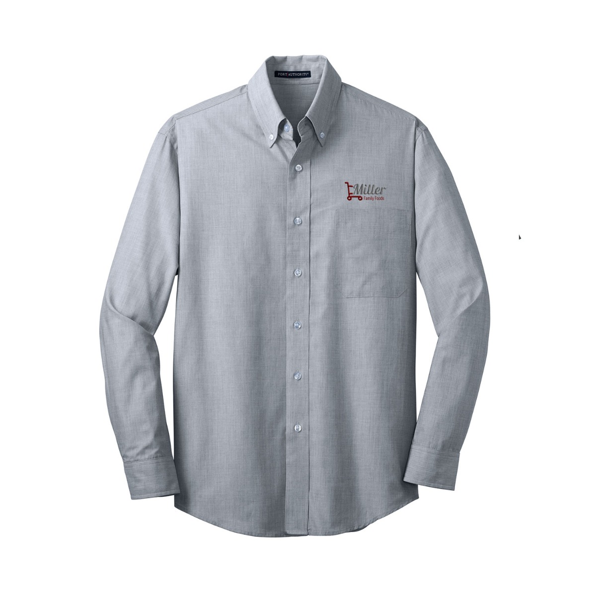 Port Authority® Crosshatch Easy Care Dress Shirt image