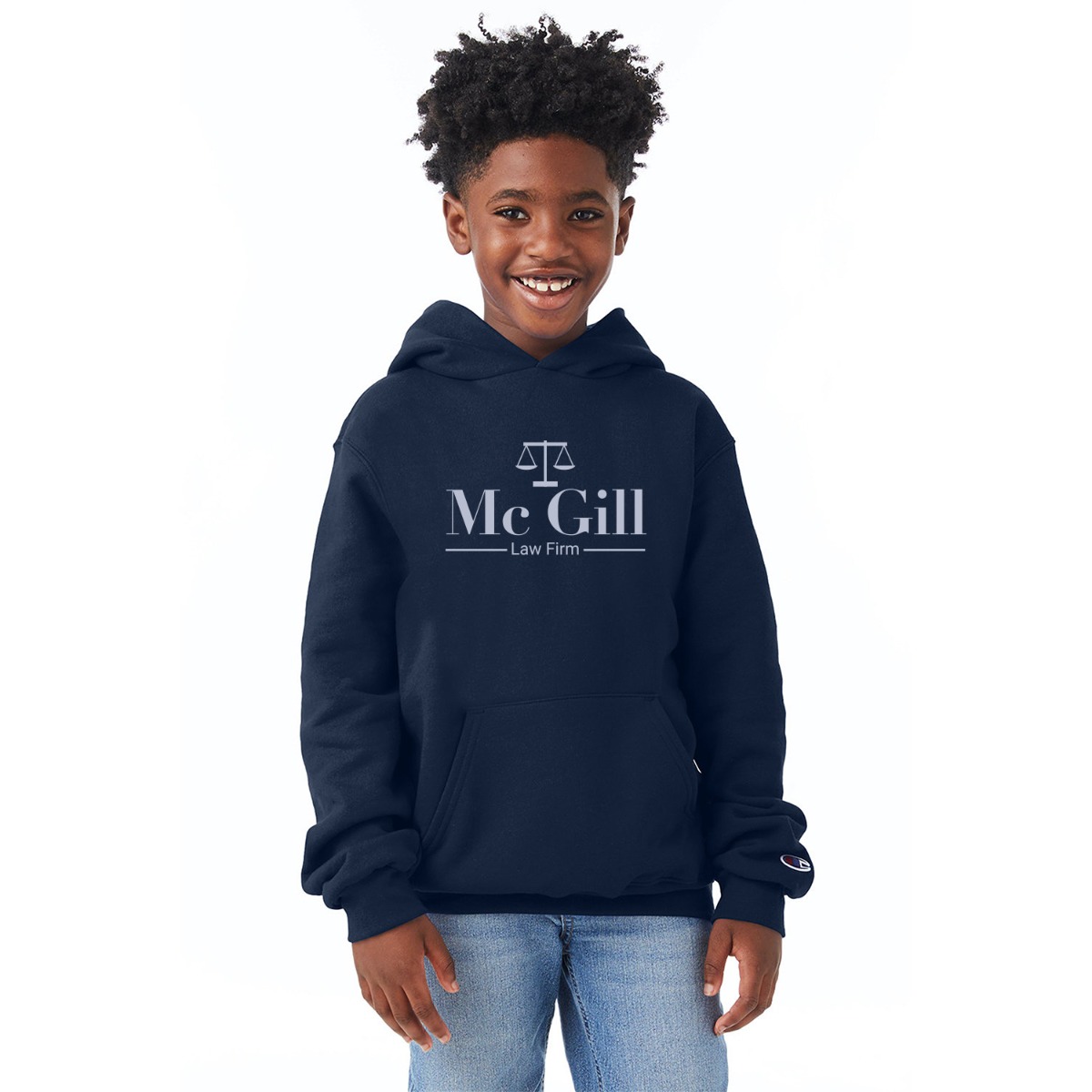 Champion Eco Double Dry Pullover Hoodie Sweatshirt - Youth image