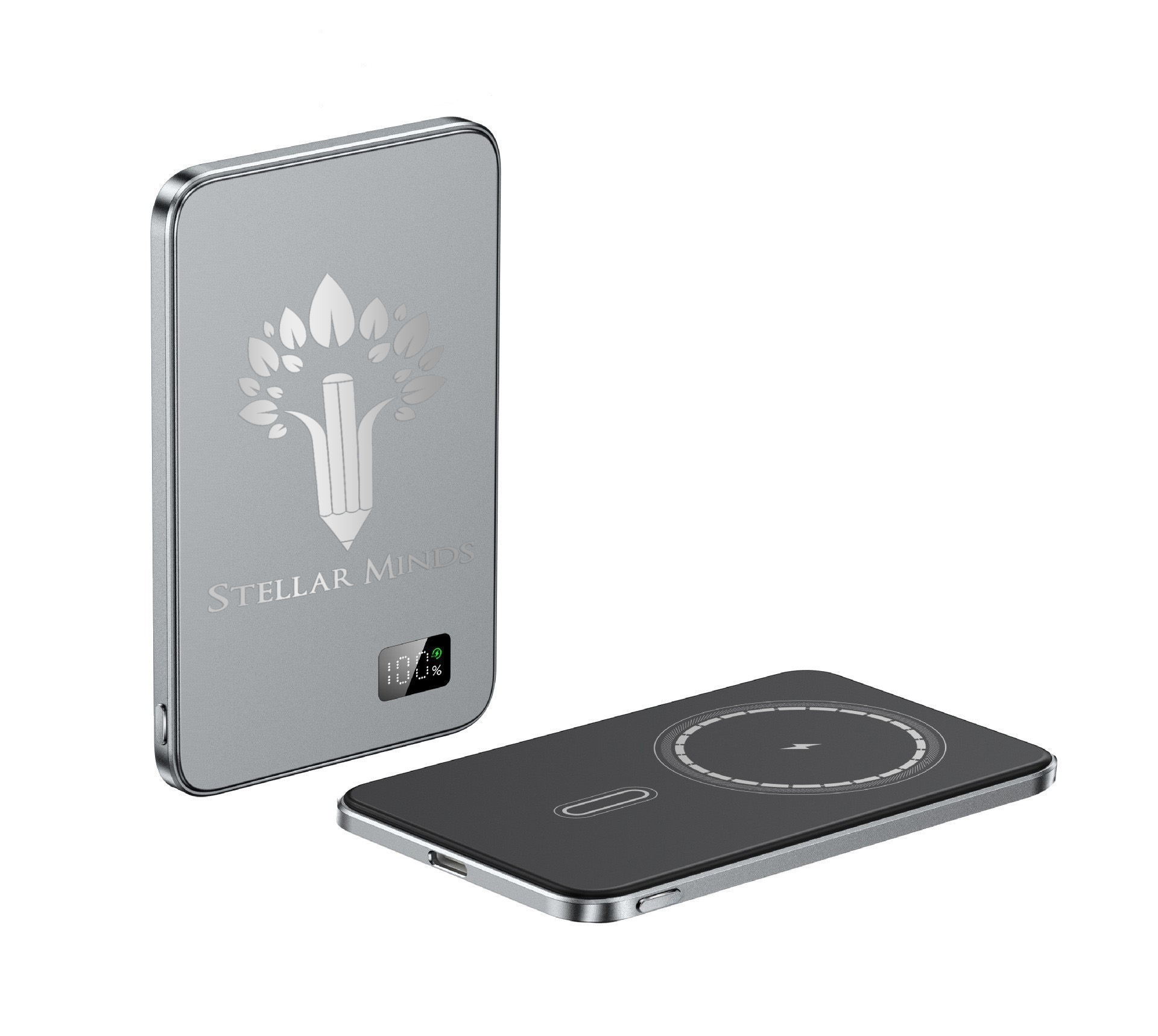 Ultra Slim MagSafe Power Bank with Digital Display - 5,000mAh image