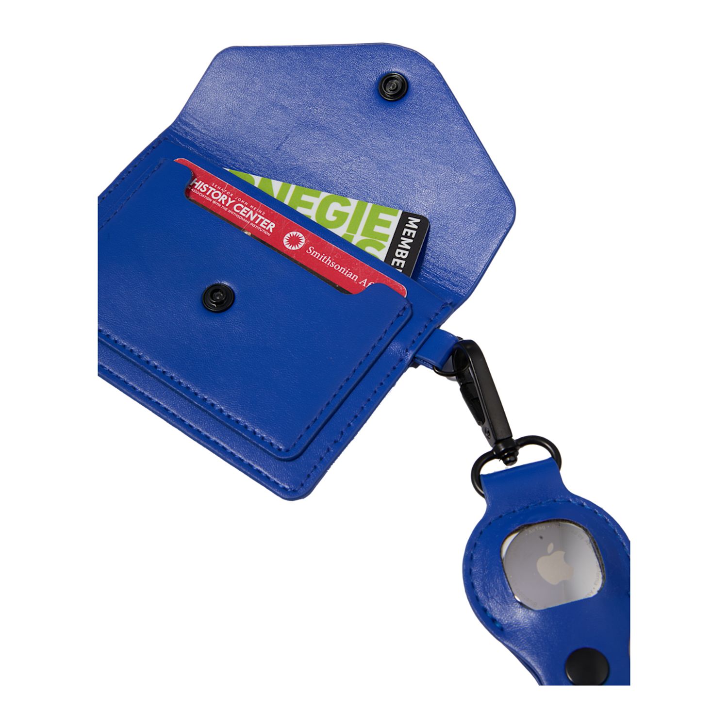 Recycled Wrist Lanyard with AirTag & Card Holder
